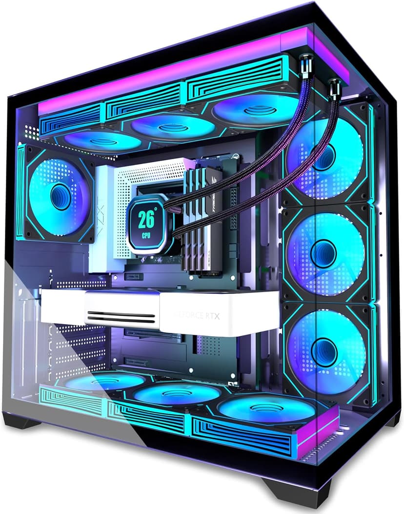 Gaming PC i7-12700KF, NVIDIA RTX 5070, 1TB NVMe SSD 32GB DDR4 Win 11 WiFi HDMI