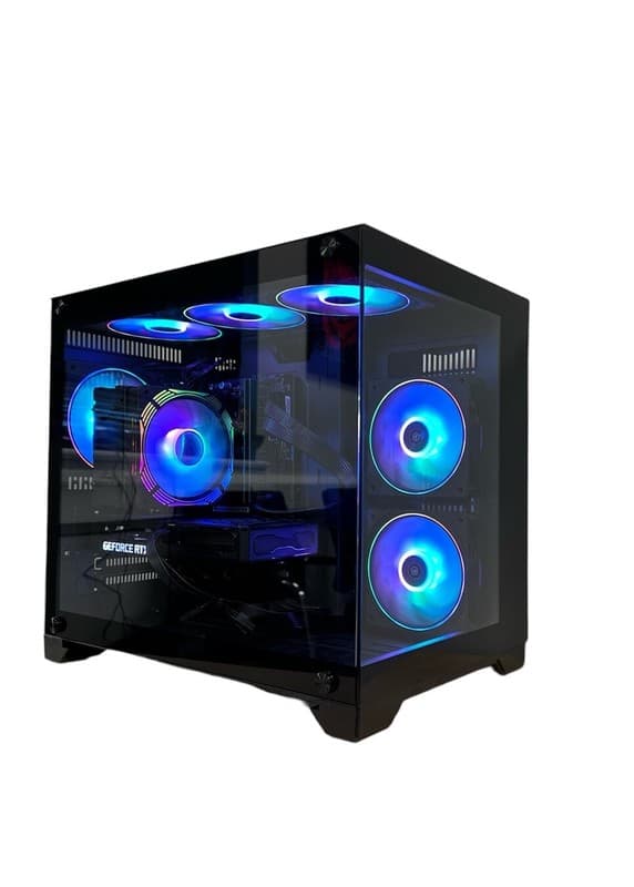 GAMING PC RYZEN HEXA CORE 4.2GHZ 32GB RAM 1TB SSD RX6600 8GB 1080P WIN 11 WIFI