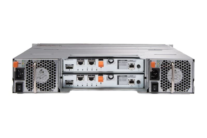 Dell PowerVault MD3600i 12x 600 SAS Bays 2x 10G iSCSI Controllers Dual 600W PSU