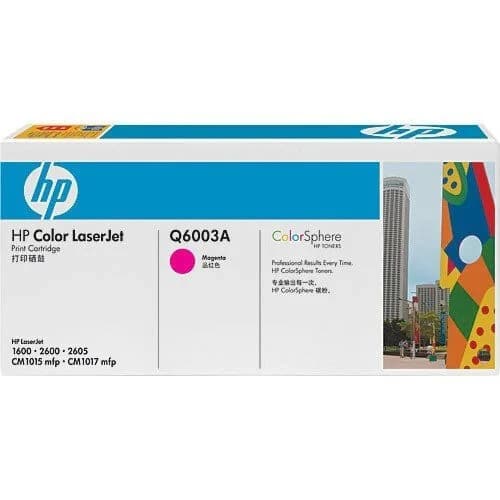 HP color Laserjet print cartridge Magenta Q6003A New Genuine Sealed