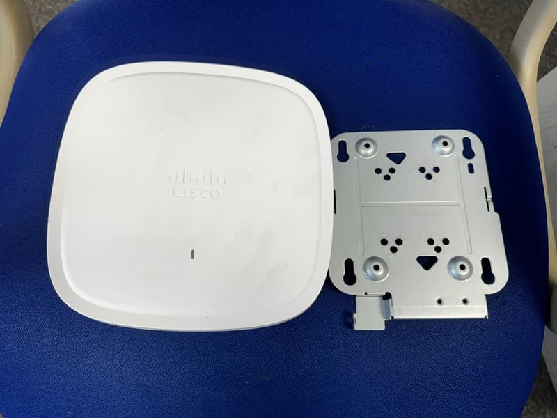 Cisco Catalyst C9120AXI-E Indoor Wireless Access Point with wall mount