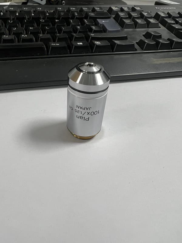 Olympus Microscope Lens Plan N 100x/1.25 Oil PLN100XO 100x/1.25 oil ∞/-