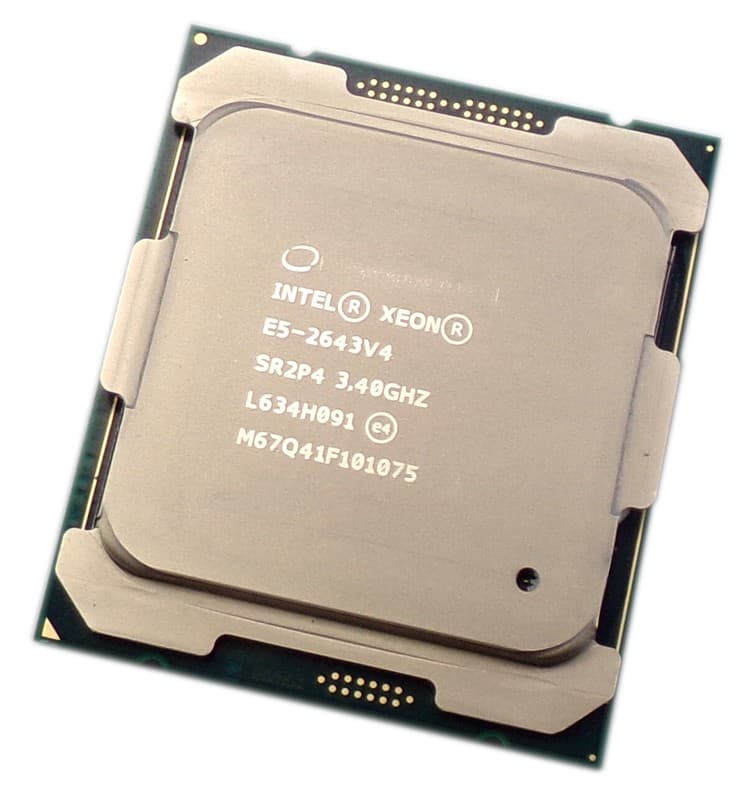 Intel E5-2643v4 3.4Ghz 6C 20MB 135W CPU - SR2P4