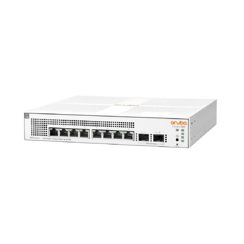 JL681A HPE Aruba Instant On 1930 8G Class4 PoE 2SFP 124W - 10 Ports Managed
