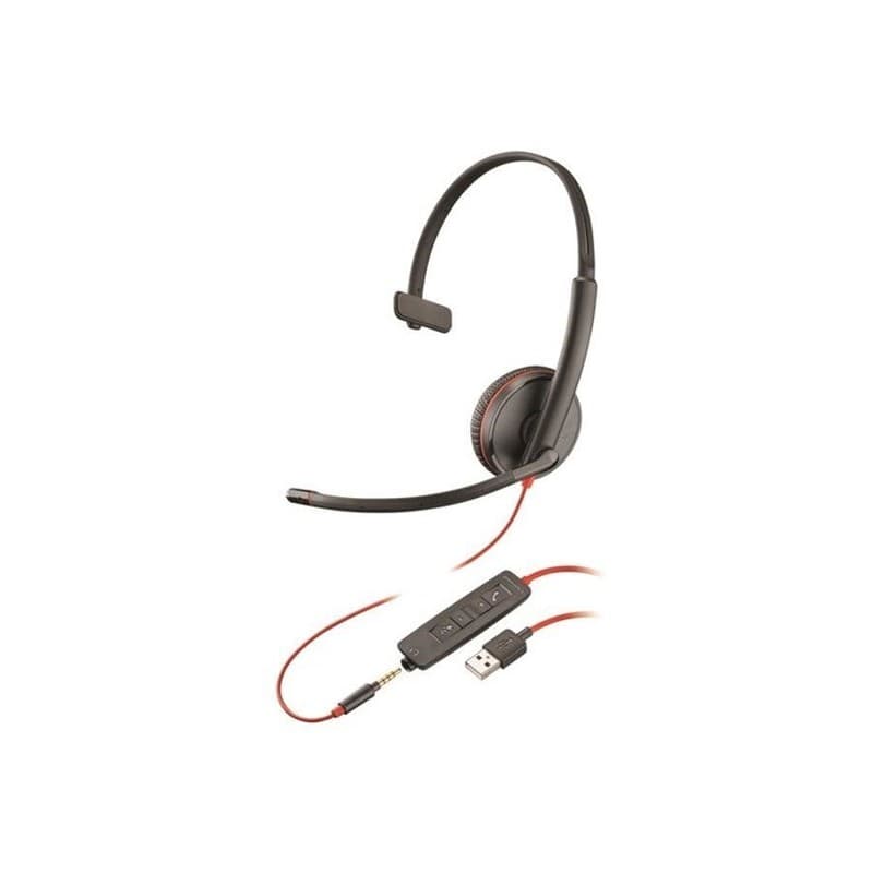 Plantronics / Poly BLACKWIRE C3215 USB-A :: PC Headset Brand New 209746-201