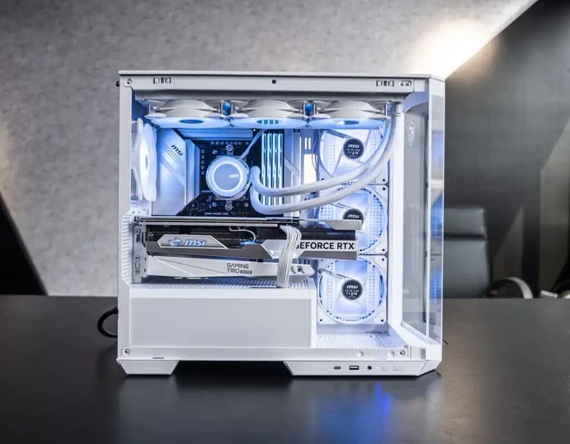 GAMING PC RTX 5090 32GB PROJECT ZERO 64GB DDR5 RAM 2TB NVME RYZEN 9 7950X3D