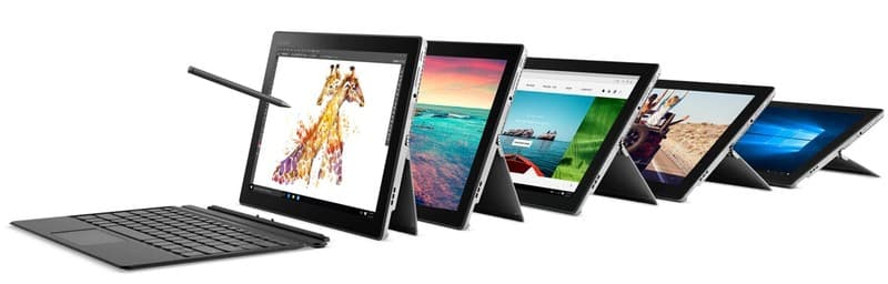 Touchscreen Lenovo Miix 520 Core i5-8TH Gen 8GB RAM 1TB SSD & Windows 11