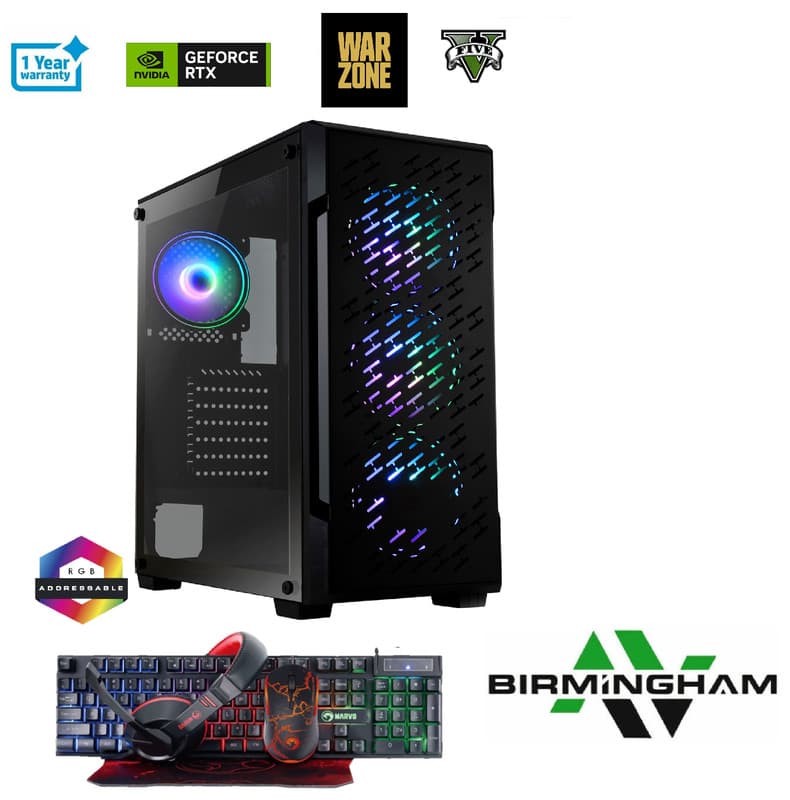 EXTREME Gaming PC - NVIDIA RTX 4060 / Intel i7 /32GB RAM / SSD HDD 1TB / Win 10