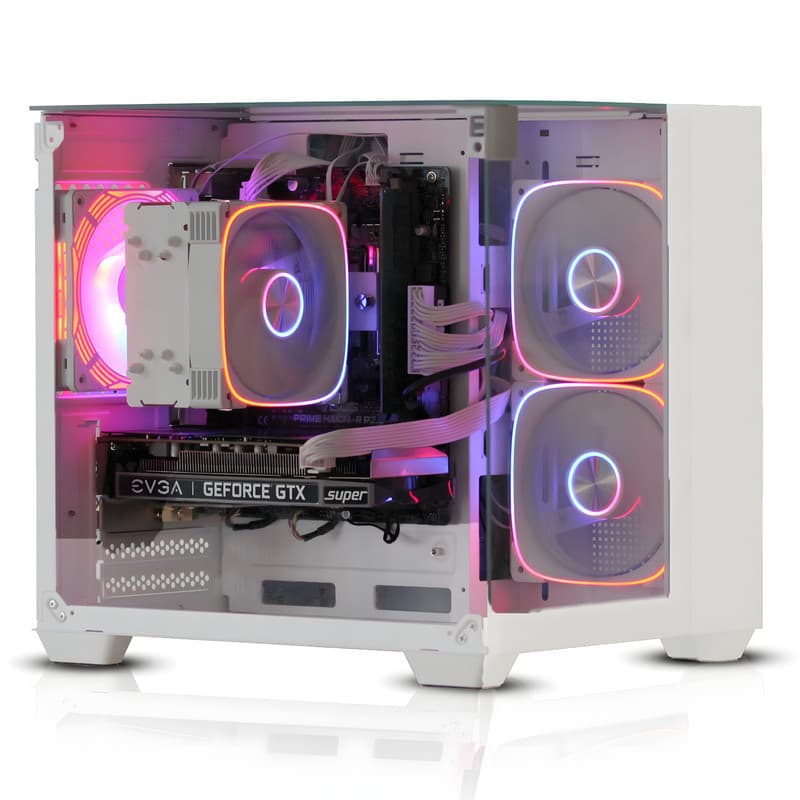 Gaming PC / CORE i7 / 1TB SSD / 32GB DDR4 / RTX 5060 WiFi White