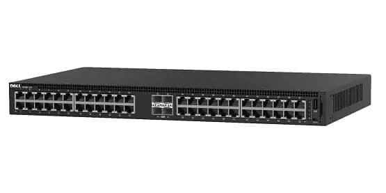 Dell Networking N1148P-ON Switch 1GbE E18W | Warranty | Black