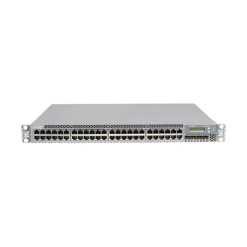Juniper EX3300-48P 48-port 10/100/1000BASE-T PoE Ethernet Switch, 4 SFP+